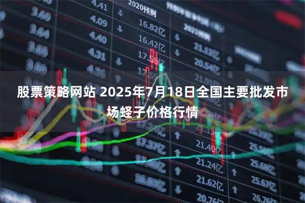 股票策略网站 2025年7月18日全国主要批发市场蛏子价格行情