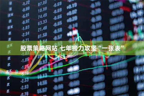 股票策略网站 七年接力攻坚“一张表”